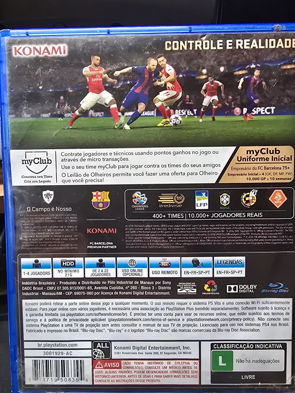 PES 2017 -PS4 - Foto 2