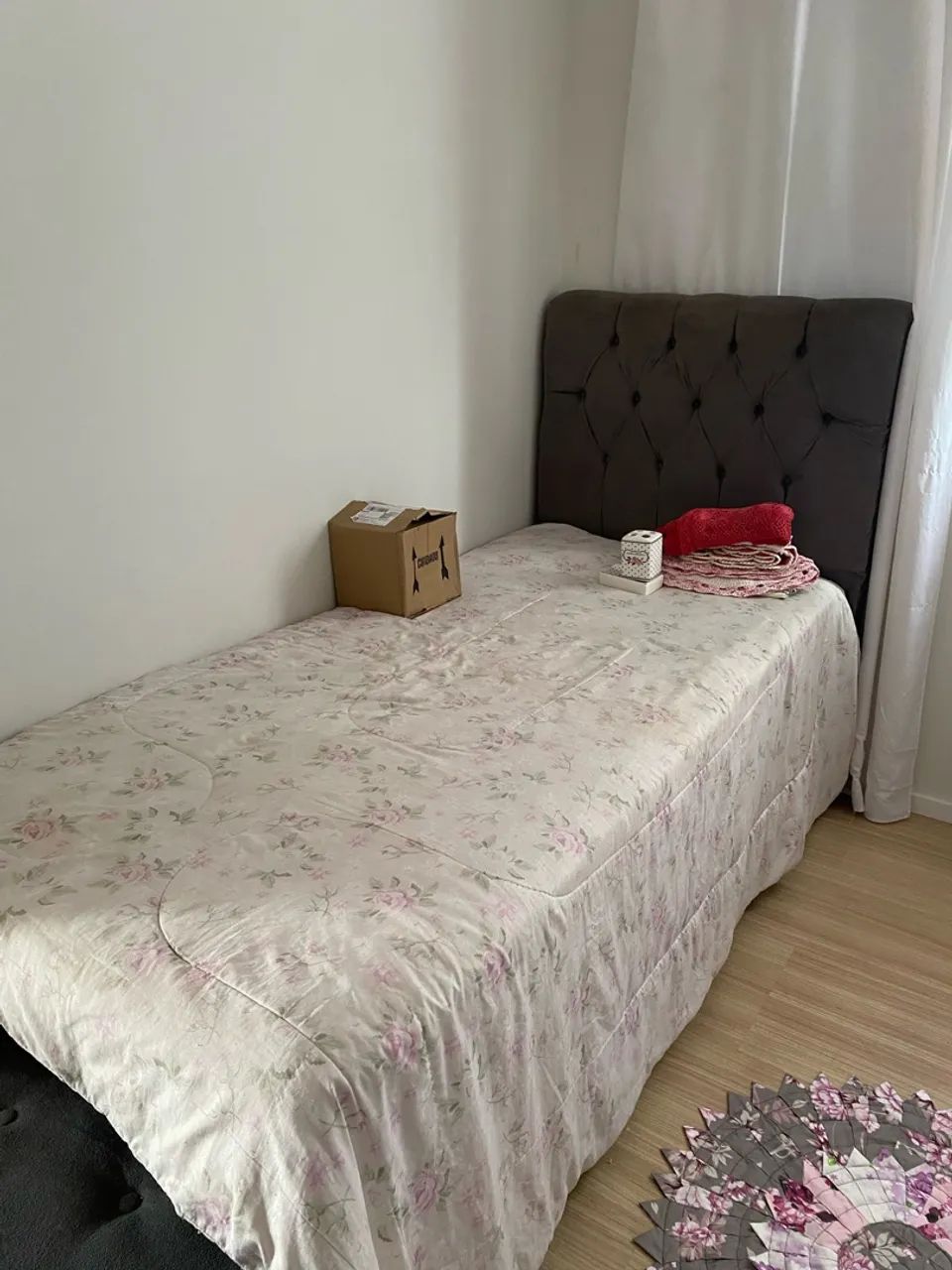Cama de solteiro box  cabiceira junto - Foto 3
