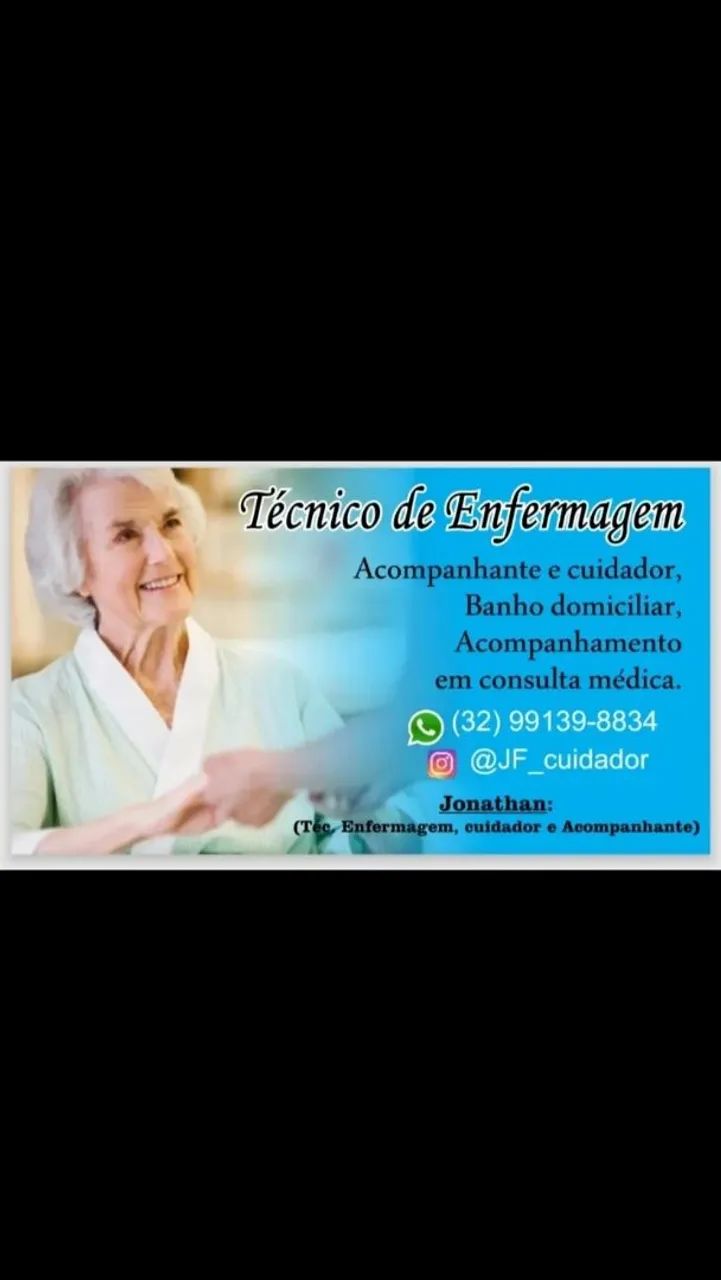Vaga cuidado de idoso 