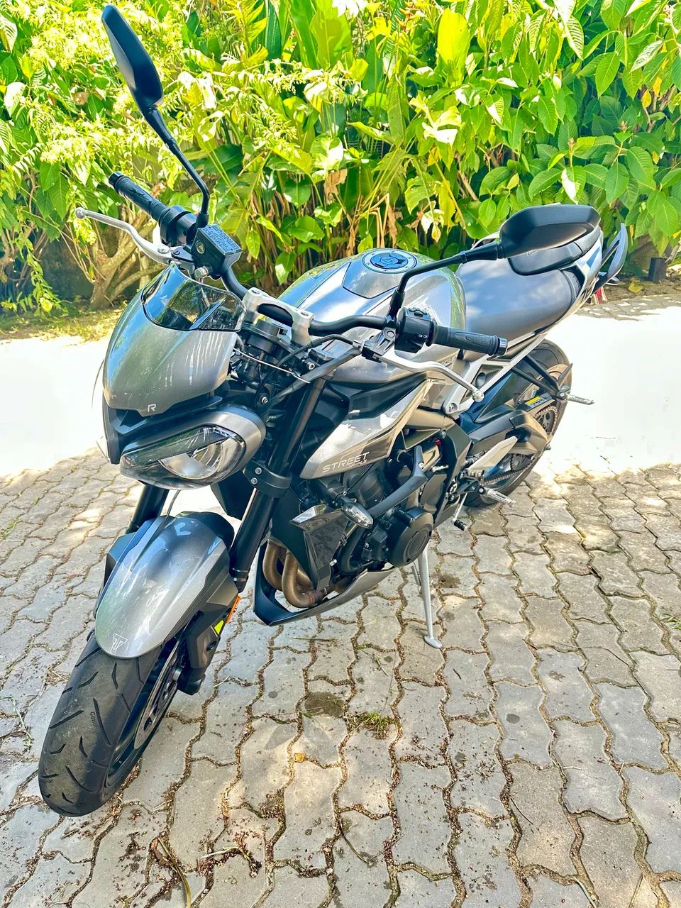 Triumph Street Triple 765 R 2024 - 3.400km - Único Dono - Quickshifter - IPVA 2026 Pago - Foto 3