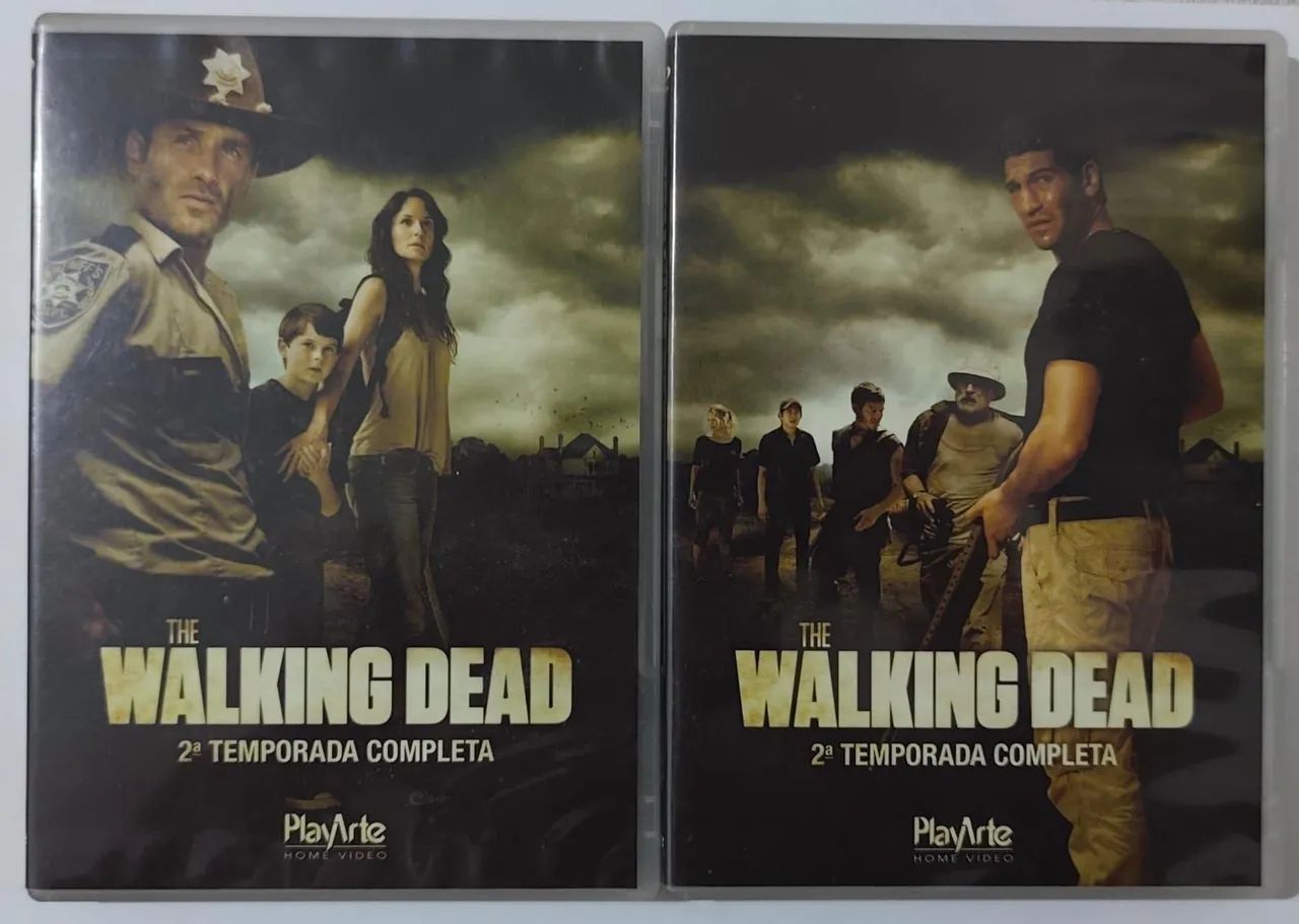 Box DVD 1° e 2° temporada The Walking Dead 