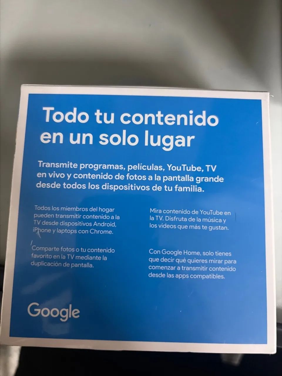 Google Chromecast 3 Geração Full Hd Cor Carvão - Foto 3