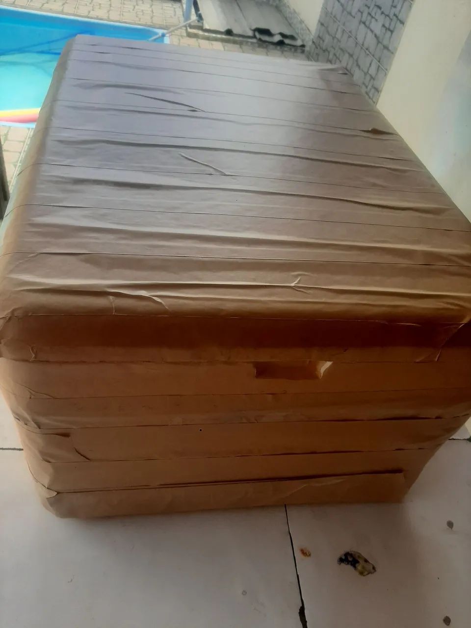 Caixa de isopor com dreno de 100 litros com fita adesiva protetora - Foto 5