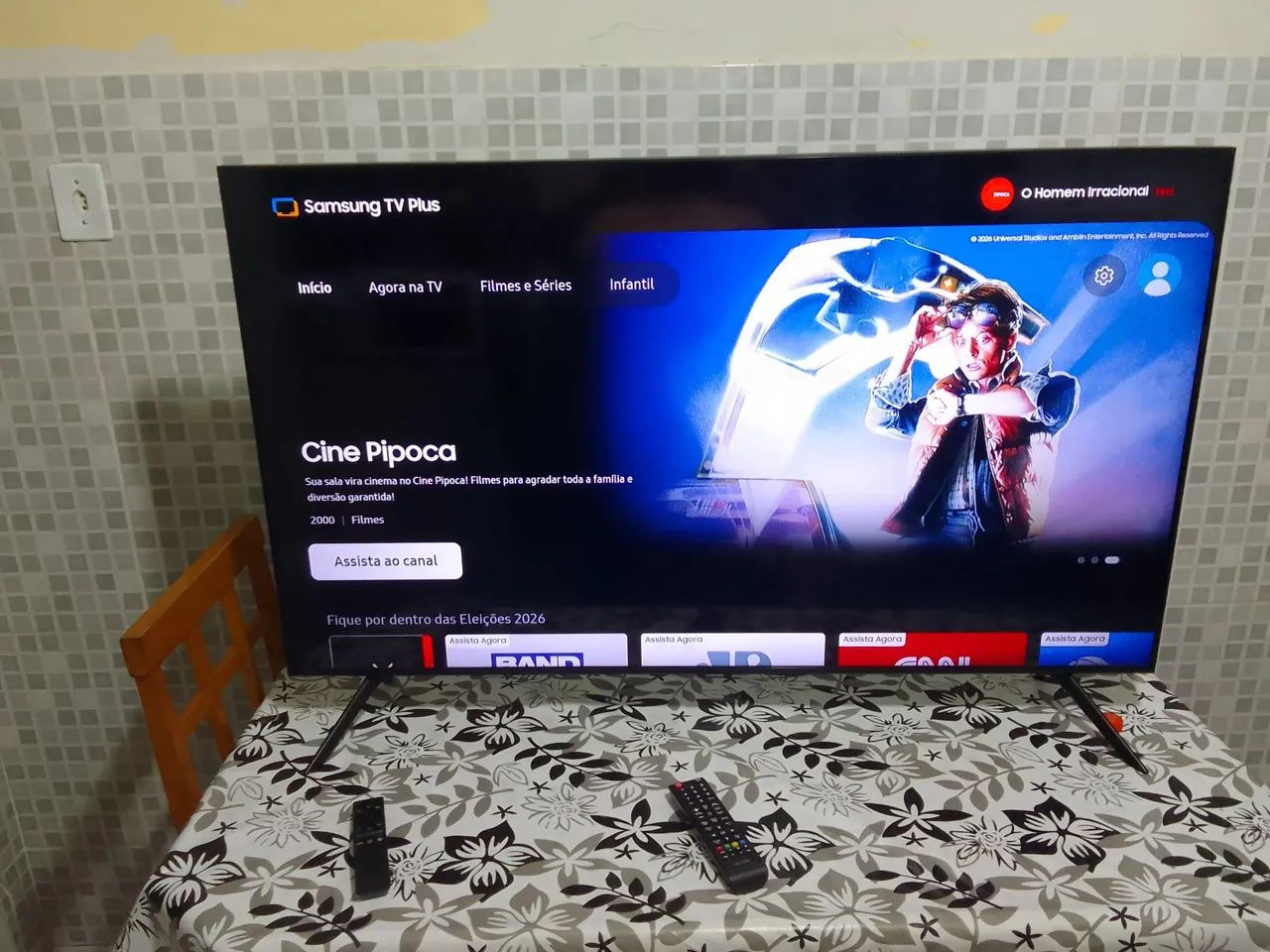 Tv un50tu8000 sansung 50polegadas com remoto comando de voz smart 4k  - Foto 2
