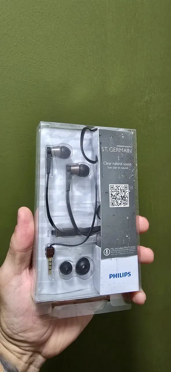 Fone de ouvido com fio PHILIPS ST.GERMAIN 