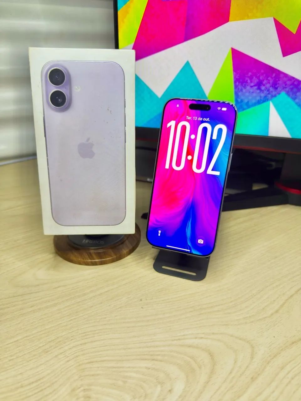 iPhone 17 256gb lilás! Perfeito estado! 