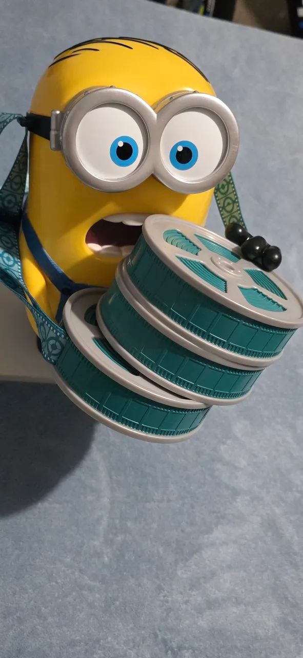 balde de pipoca minions cinépolis