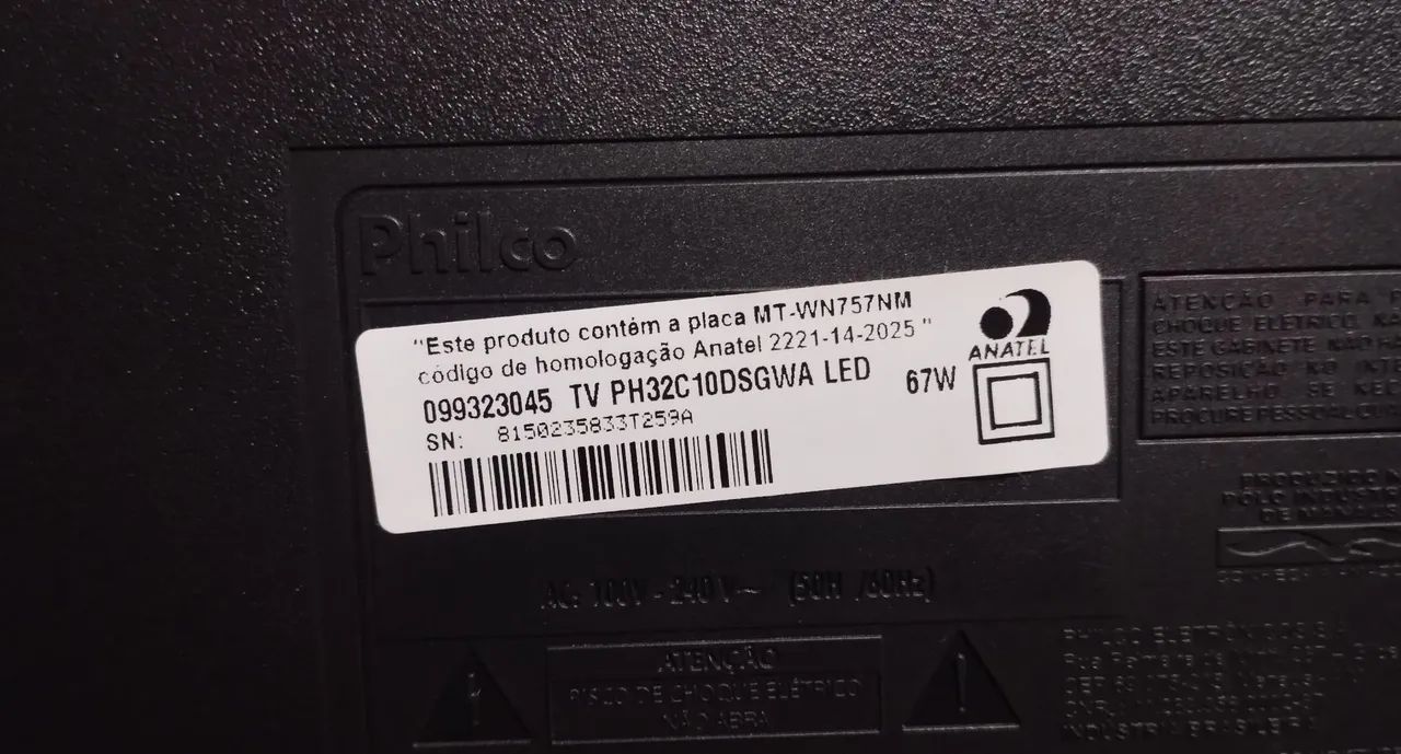 Smart Tv Philco 32 Com DEFEITO - Foto 3