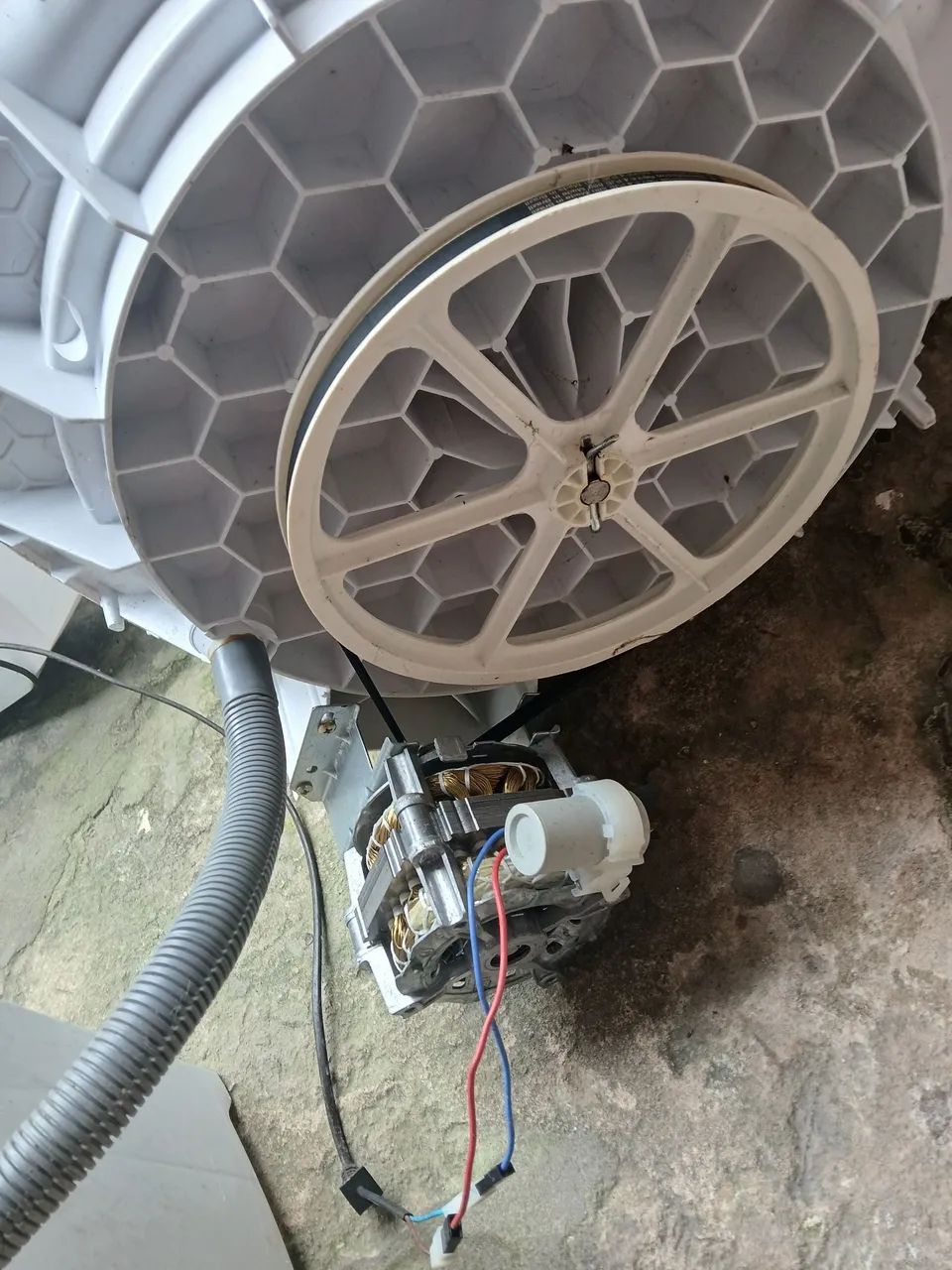Motor lavadoura