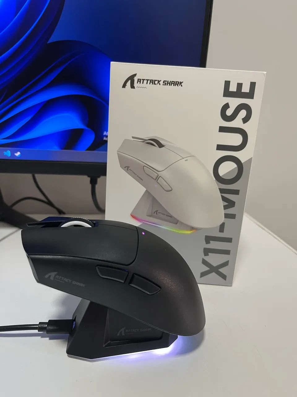 Mouse Gamer Attack Shark X11 - Foto 3