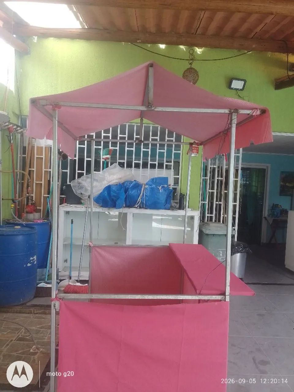 Vendo uma barraca de lanche desmontável  - Foto 5