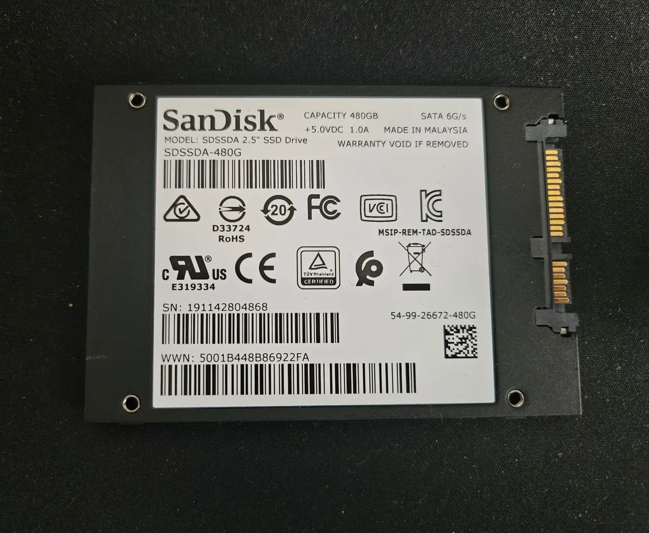 SanDisk SSD Plus 480gb  - Foto 2