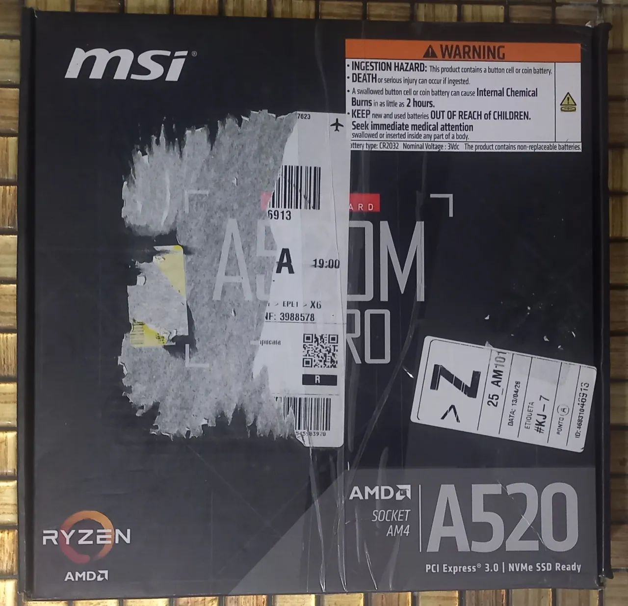 Placa mãe MSI A520M-A PRO Am4 - Foto 3