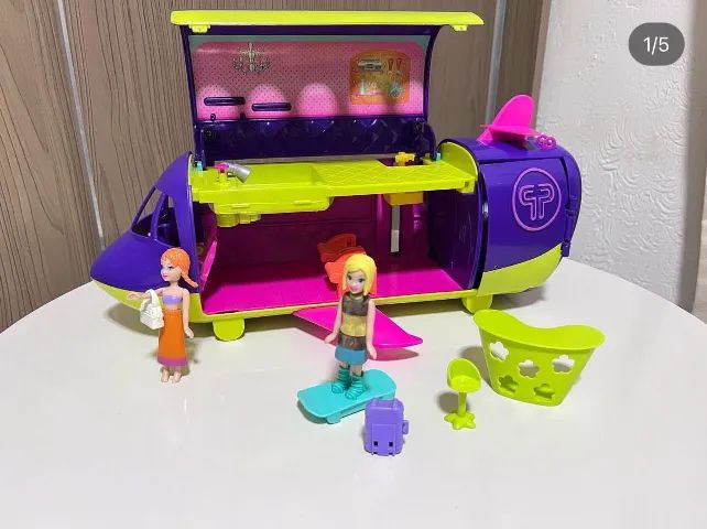 Avião da  Poly Pocket
