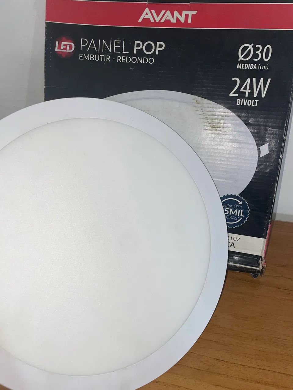 Lâmpada led embutir 