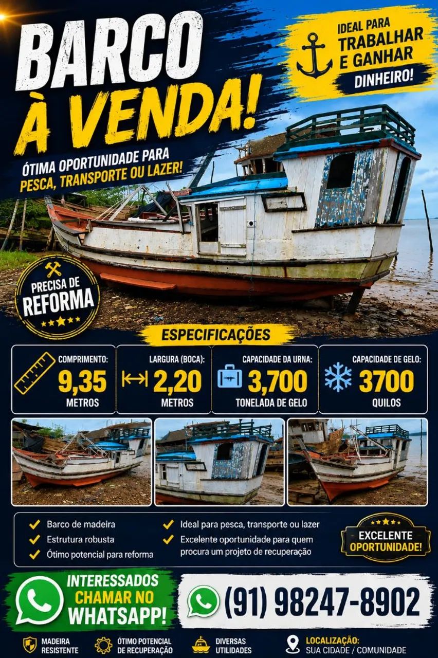 Barco a Venda