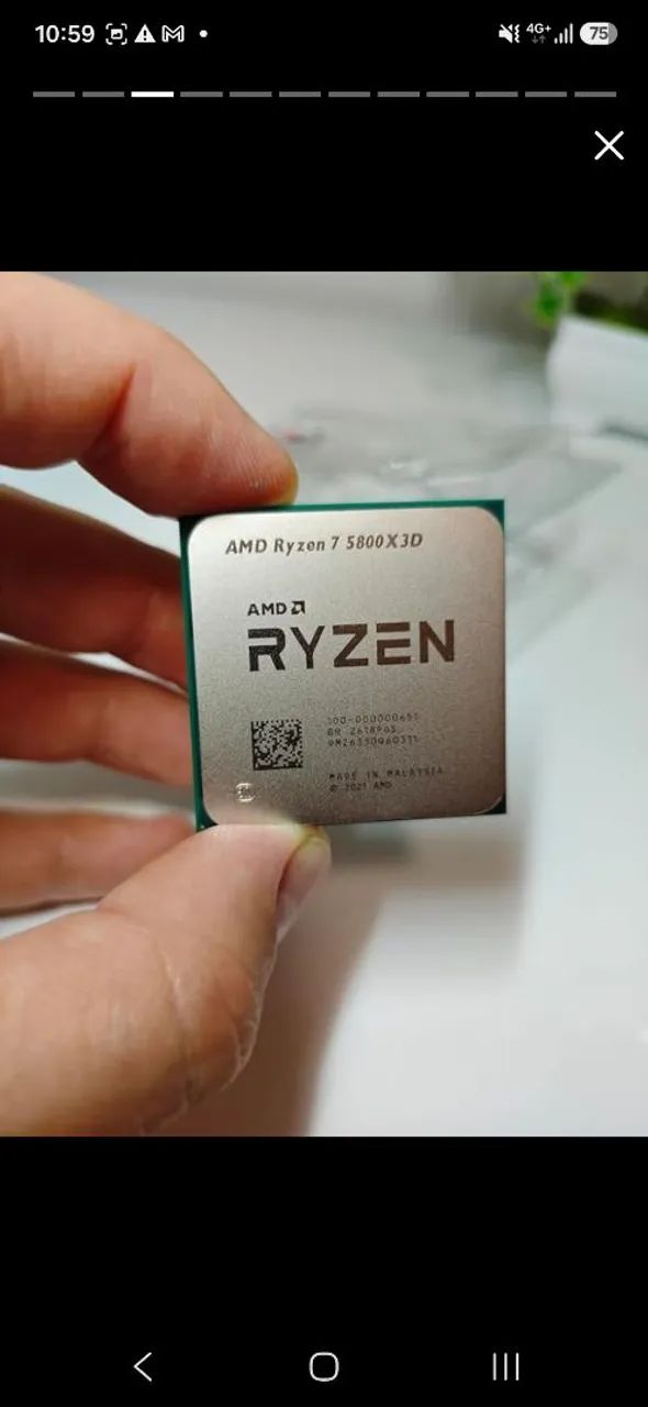 Processador AMD Ryzen 7 5800x3d