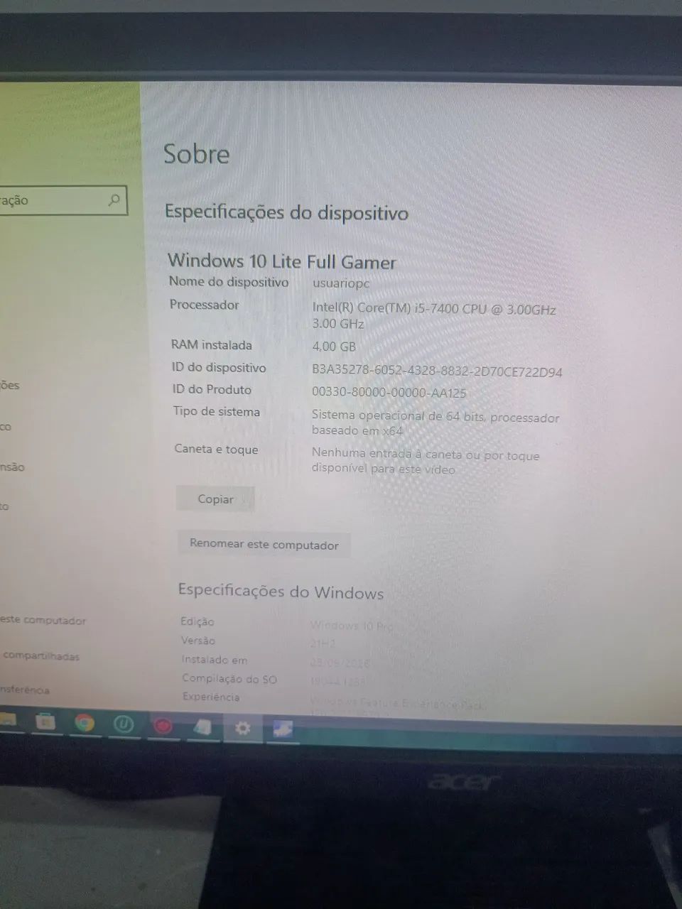 Computador completo ddr4 i5 7400 - Foto 2