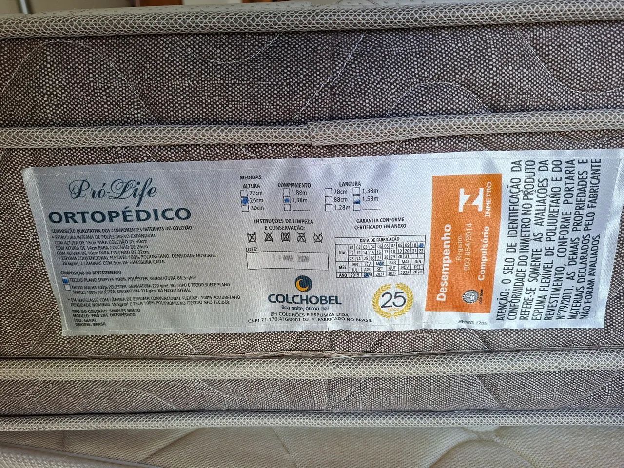 Colchão Queen Ortopédico(oportunidade) - Foto 4