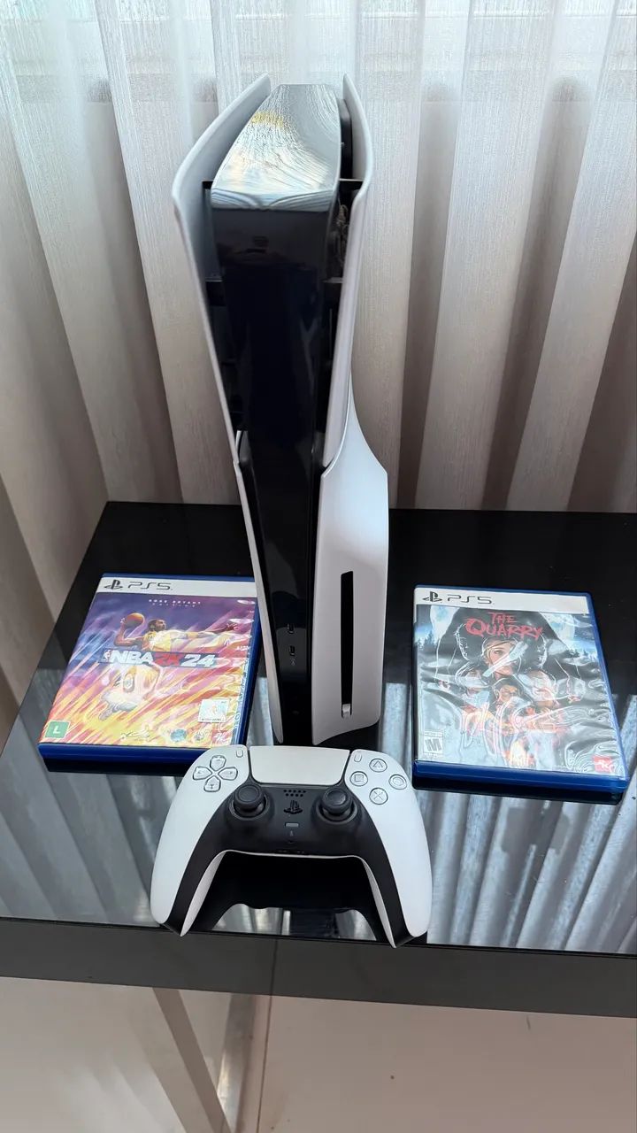 PS5 SLIM DIGITAL + DISCO - Foto 3