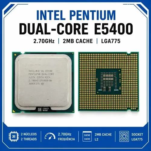 Processador Intel Pentium Dual Core 2.7 GHz 