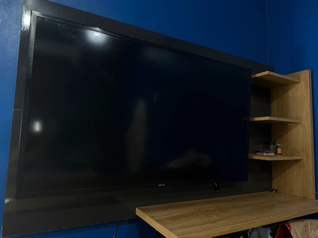 TV SMART SAMSUNG 43 polegadas + PAINEL  - Foto 4