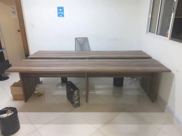 PROMOÇÃO - LOTE DE MESAS DE ESCRITÓRIO COM DESCONTO! - Foto 2