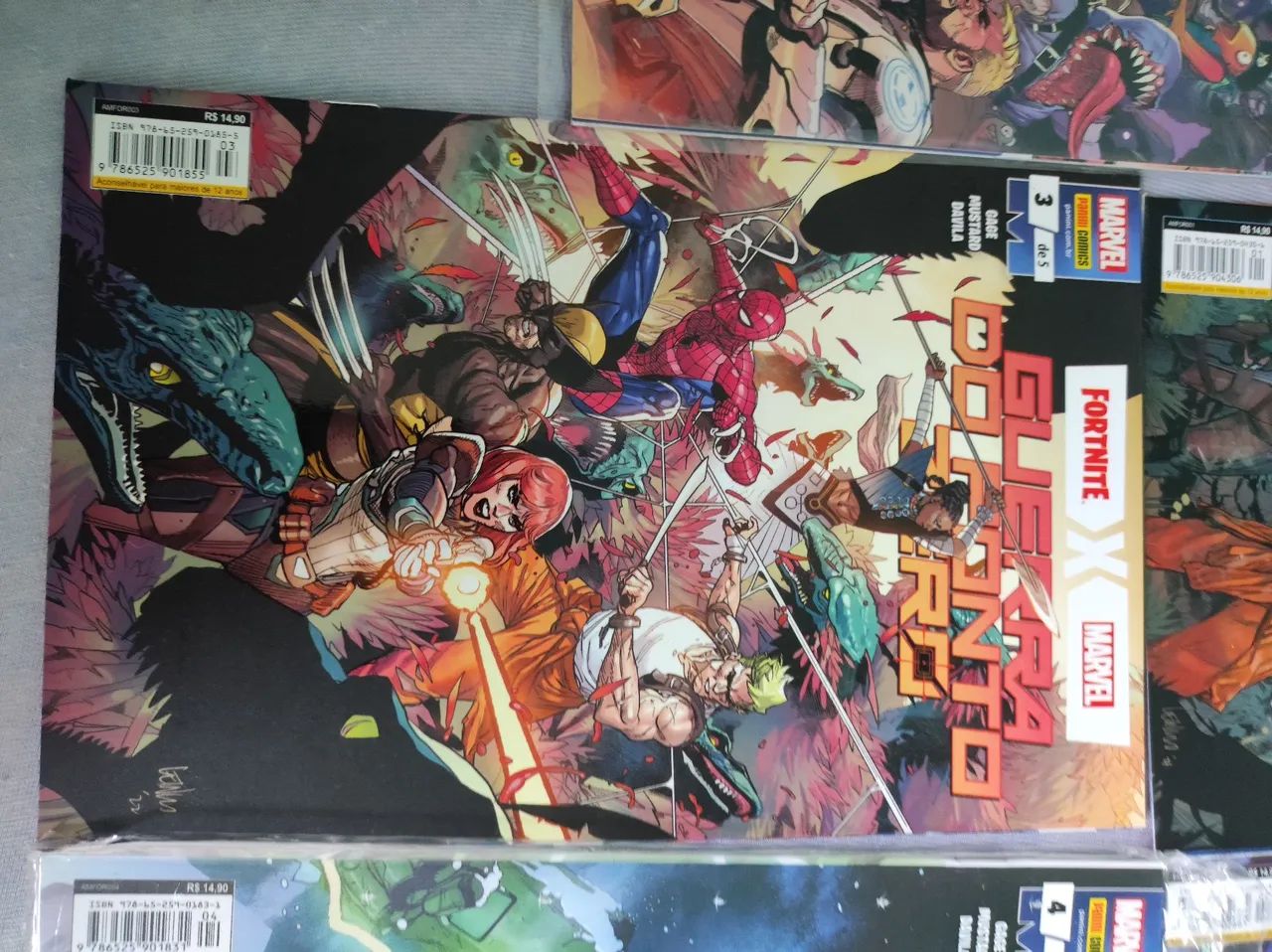 HQs Fortnite x Marvel. Sem Codigo  - Foto 4