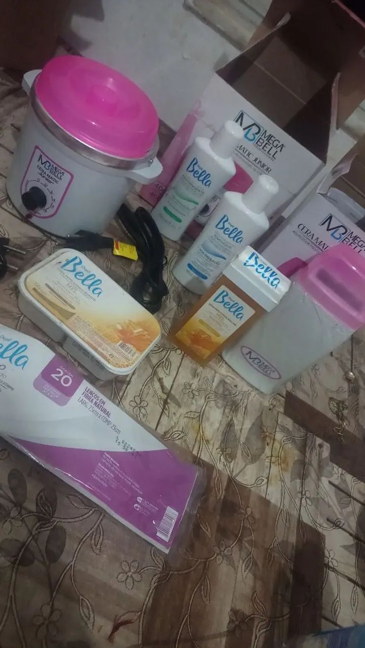 VENDO KIT COMPLETO DE DEPILAÇÃO 