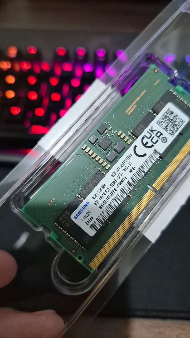 8GB Memória Samsung para notebook - NOVO - Foto 3