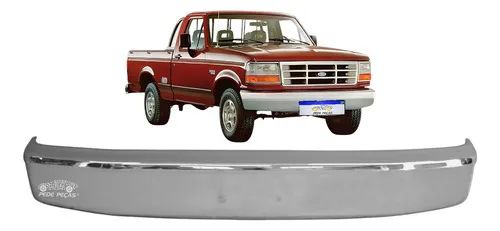 Parachoque Dianteiro Ford F-1000 1996 1997 1998 Cromado Novo Cromado