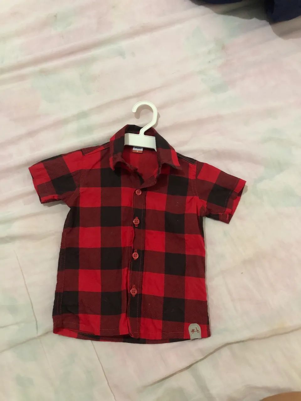 Blusa xadrez infantil  - Foto 2
