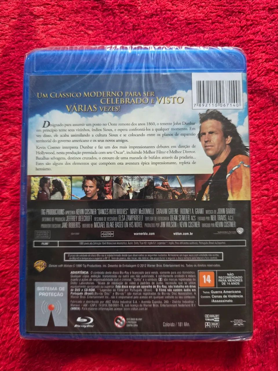Blu-ray Dança Com Lobos (LACRADO) - Foto 2
