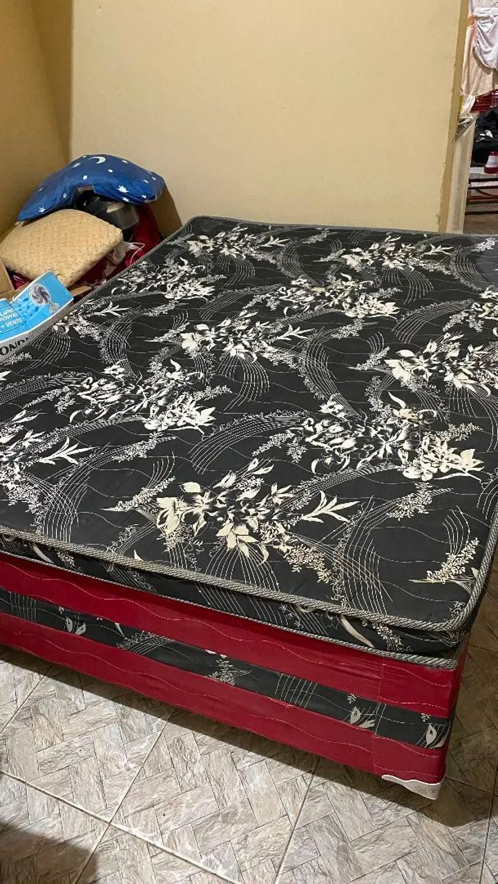 Cama box de casal 