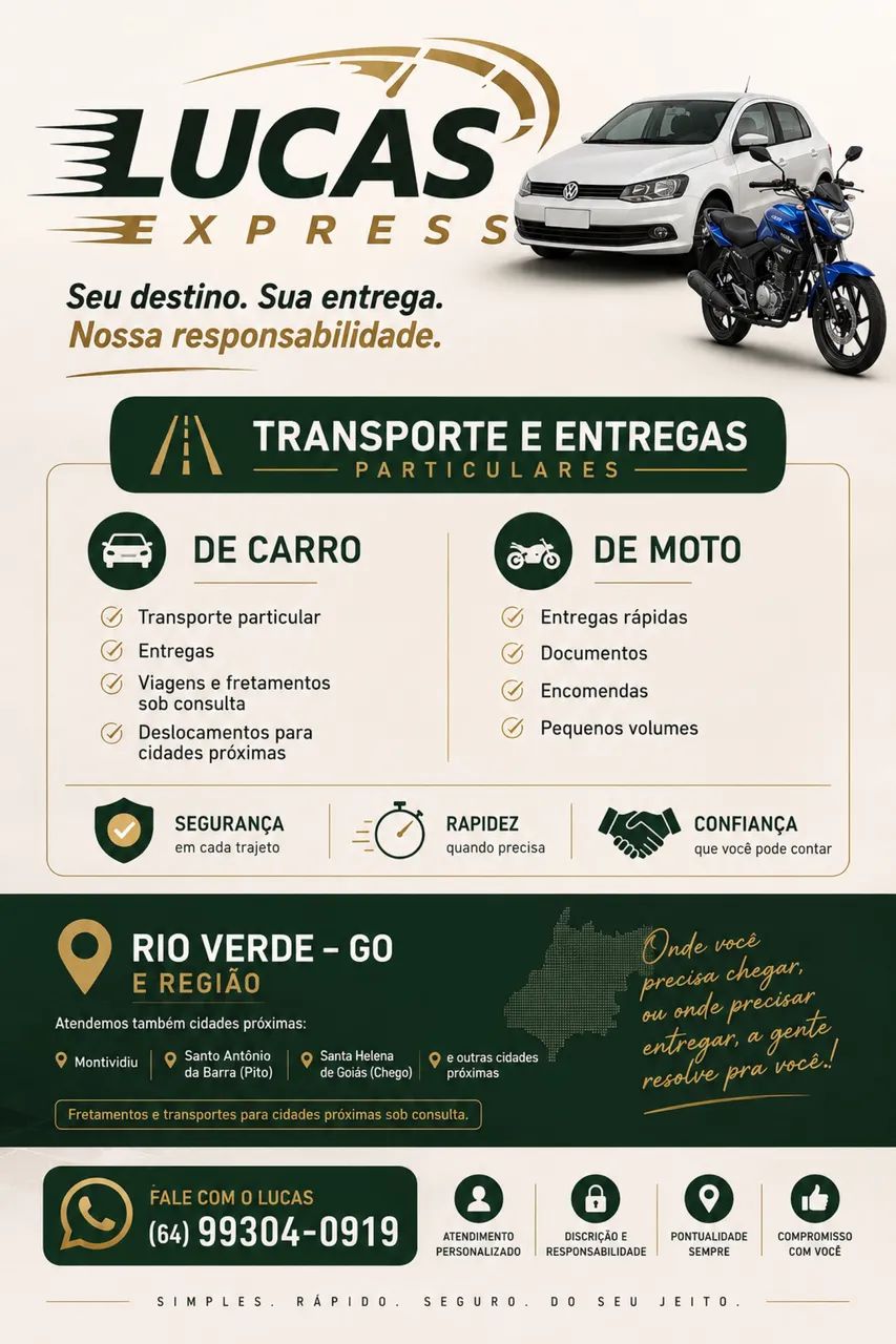 Serviços de transporte 