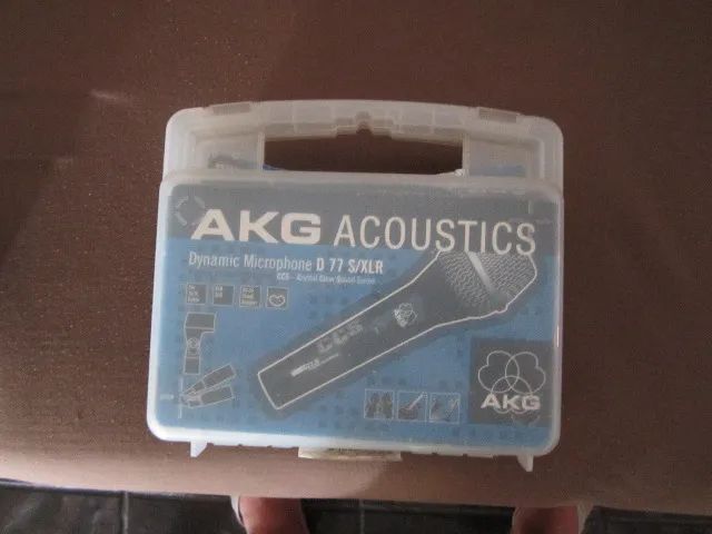 microfone akg acoustics d77 s/xlr - Foto 5