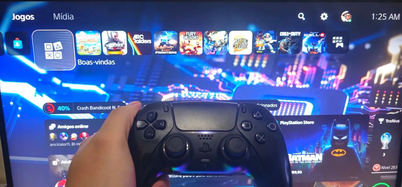 Controle de ps5 preto - Foto 5