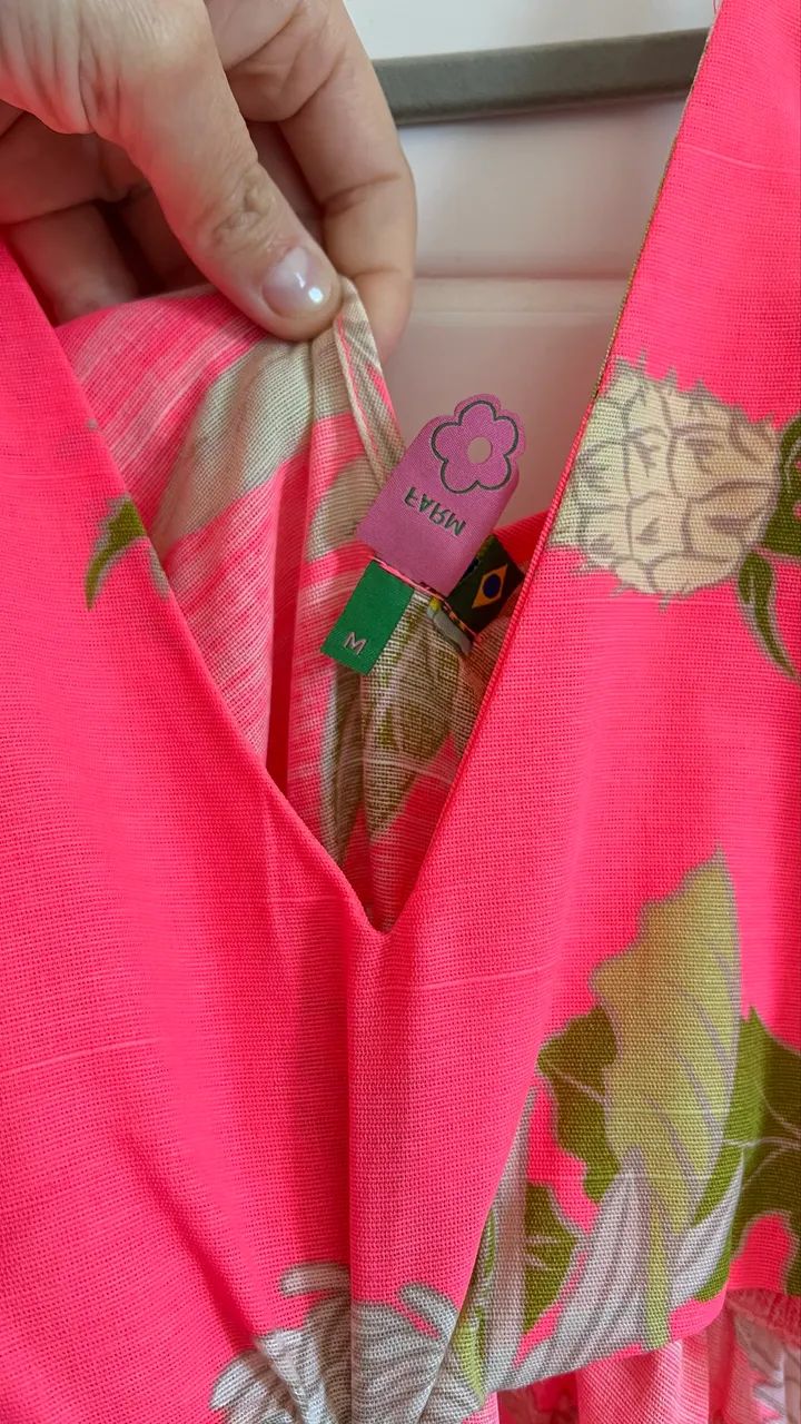 Vestido farm floral neon - Foto 4