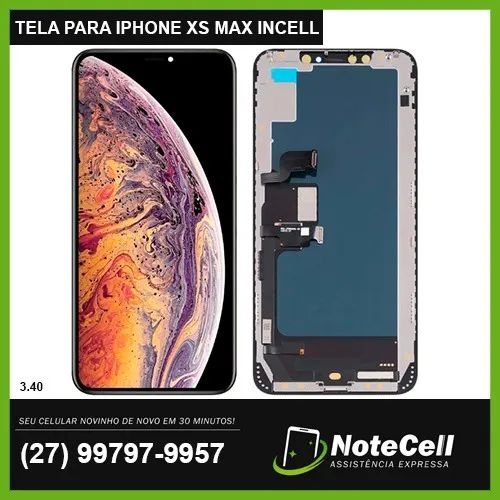 Display Completo Lcd Incell iPhone XS Max - 3 Meses de Garantia!!!