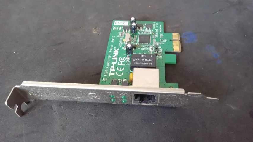placa de rede lan (a cabo) pcie pci-e TP link - Foto 3
