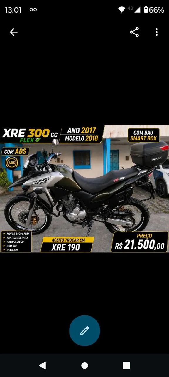 xreading 解答 Honda Xre 300 Sahara Adventure Abs | MercadoLivre