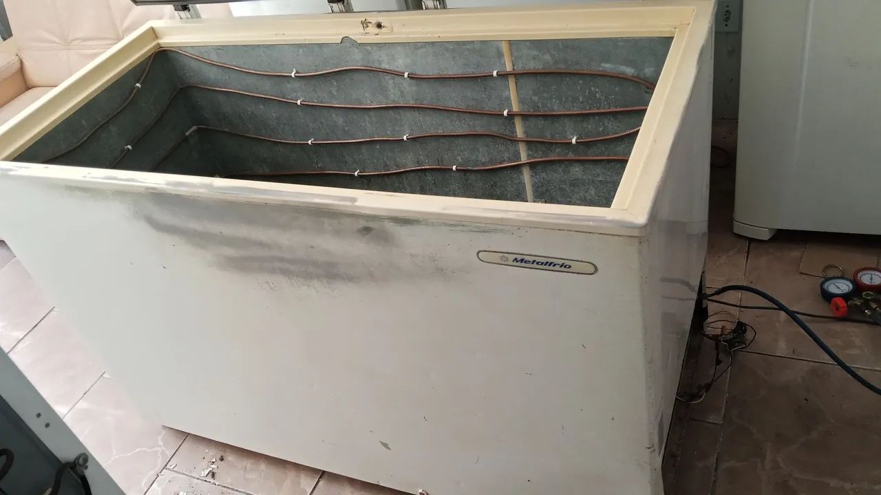 Freezer 2 tampas - Foto 2