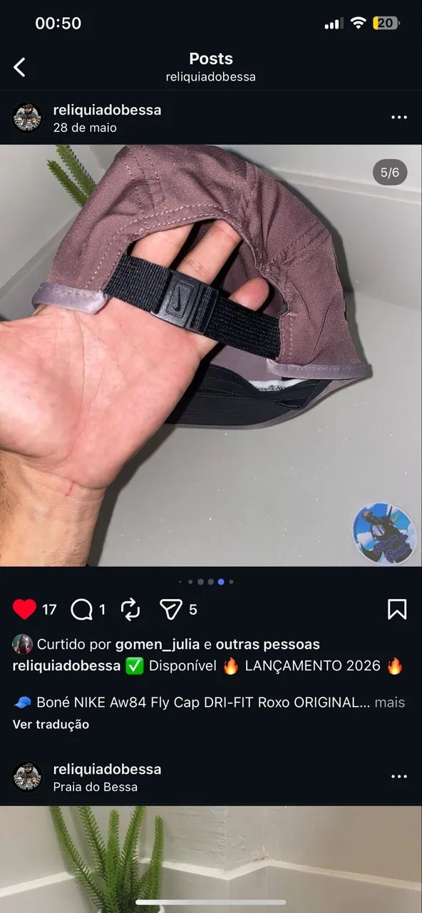 BONÉ NIKE AW84 DRI FIT FLY CAP ORIGINAL - Foto 5