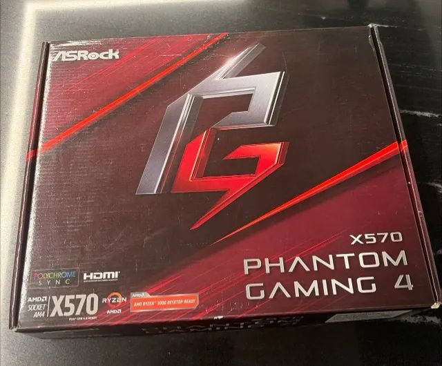 Placa Mãe Asrock X570 Phantom Gaming 4 (USADA) - Foto 3