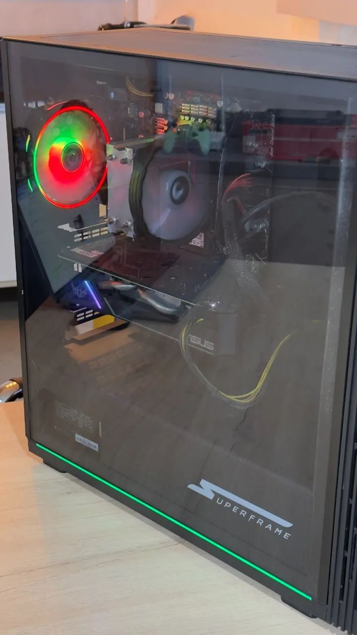 PC Gamer Ryzen 5 4600G | 32GB Ram | GTX 1660 Super 6GB | 512GB NVMe - Com garantia! - Foto 2