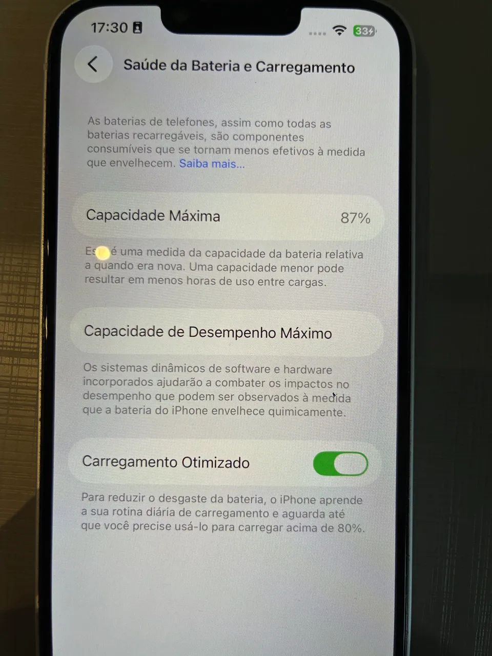 Iphone 14 128gb Branco (com NF) - Foto 4