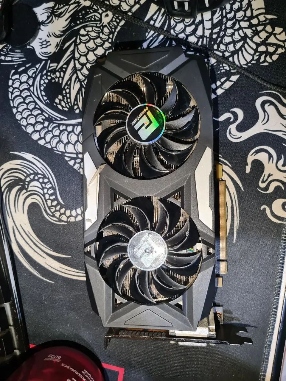 Vendo placa de video Rx 470 4gb power collor - Foto 2