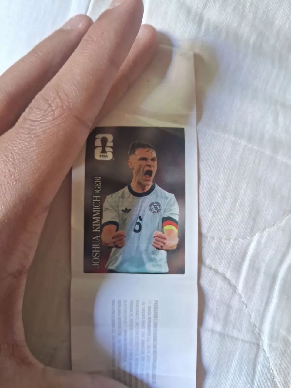 Figurinha Kimmich Coca Cola 2026