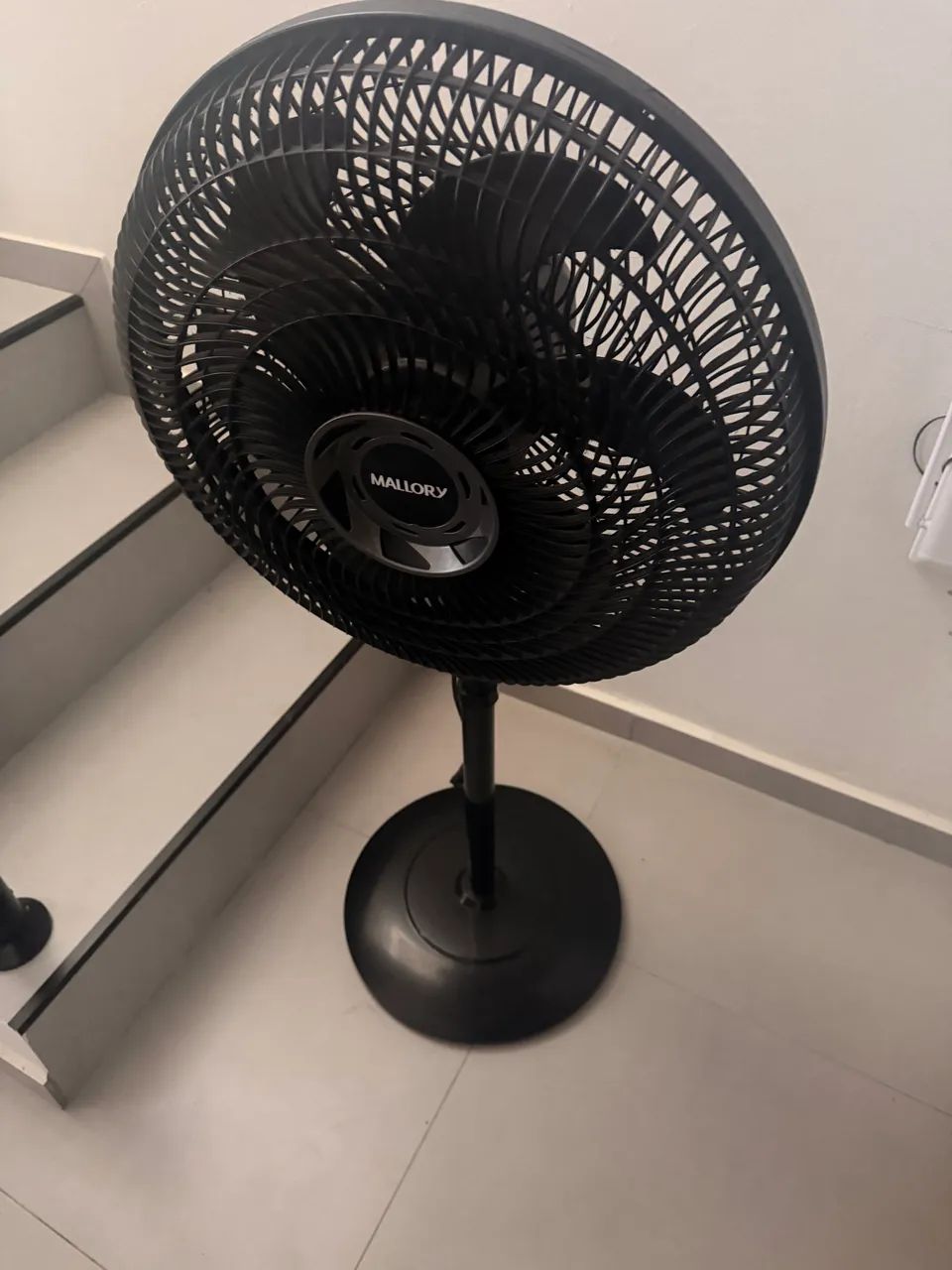 Ventilador pronto para retirada