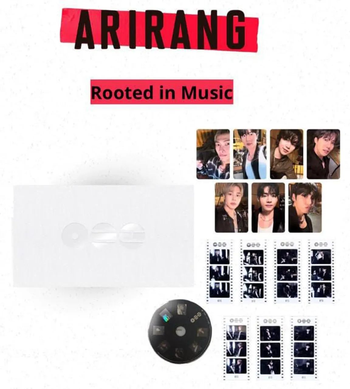 ÁLBUM BTS ARIRANG LACRADO 